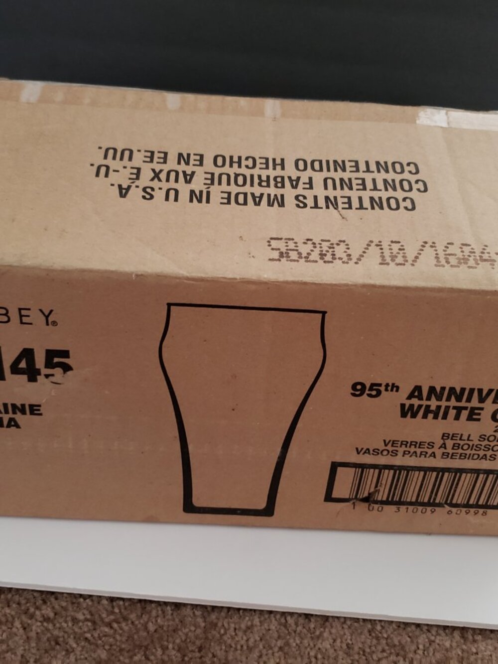 NEW Coca Cola Coke WHITE CASTLE Anniversary Bell Soda Glass - Picture 6 of 11